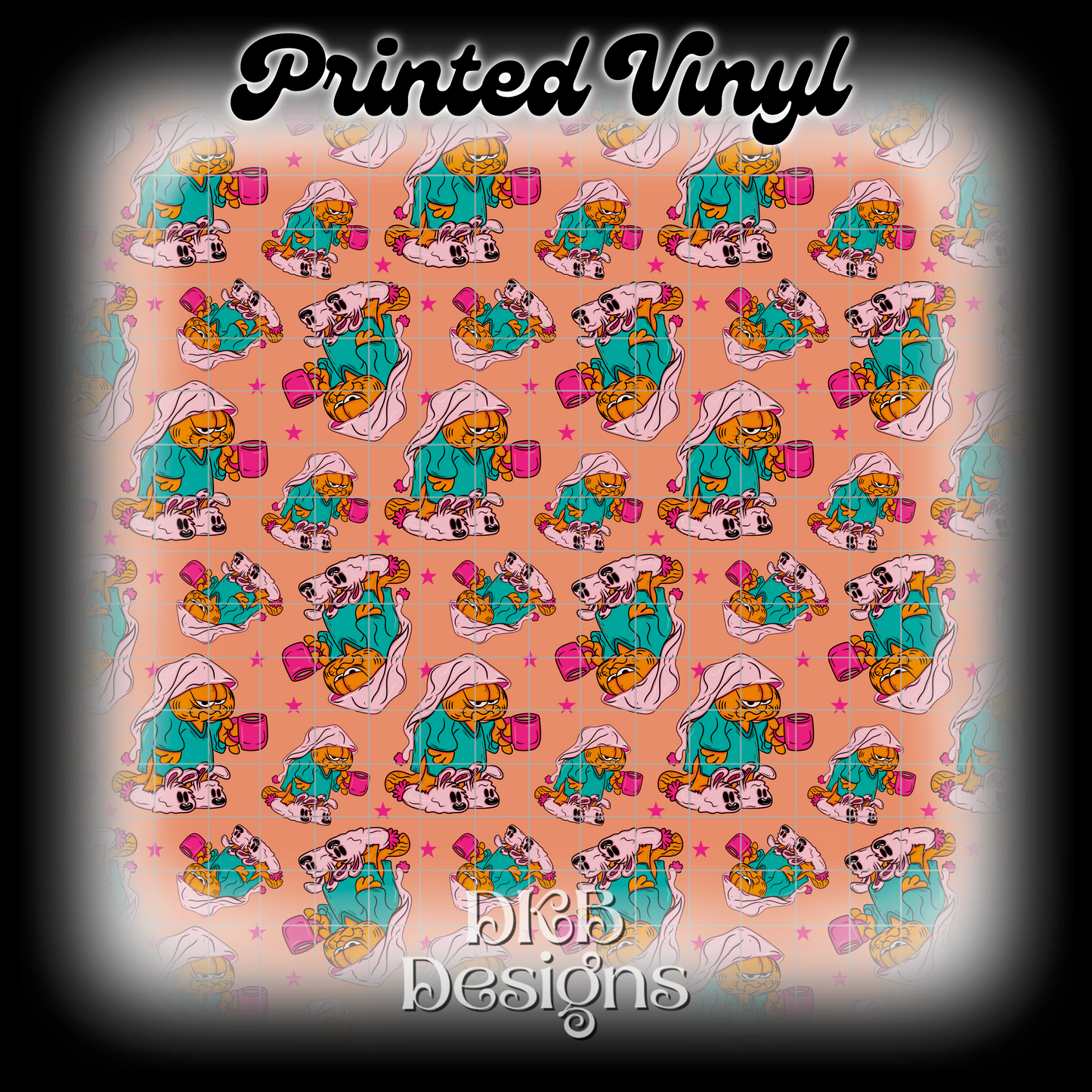 Mornings Printed Vinyl