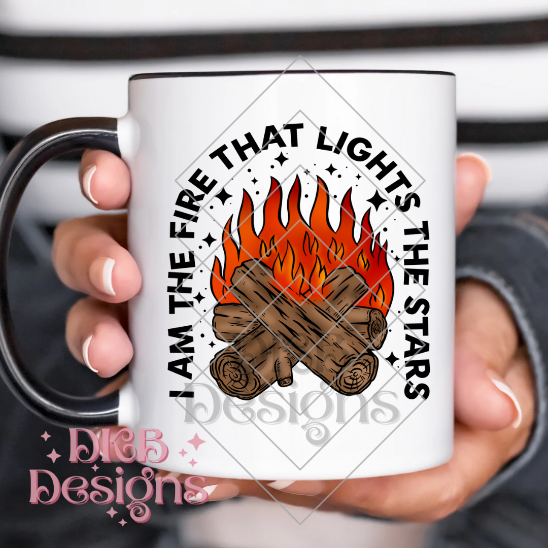 I am the fire UV DTF