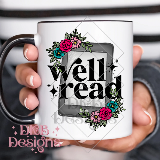 Well read kindle UV DTF