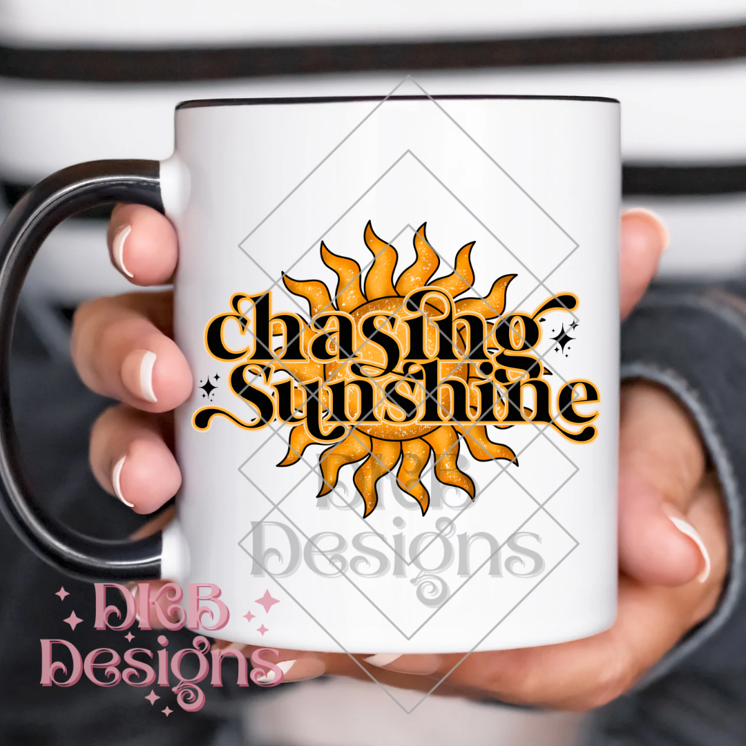 Chasing sunshine UV DTF