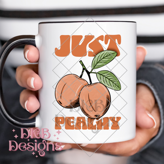 Just peachy orange UV DTF