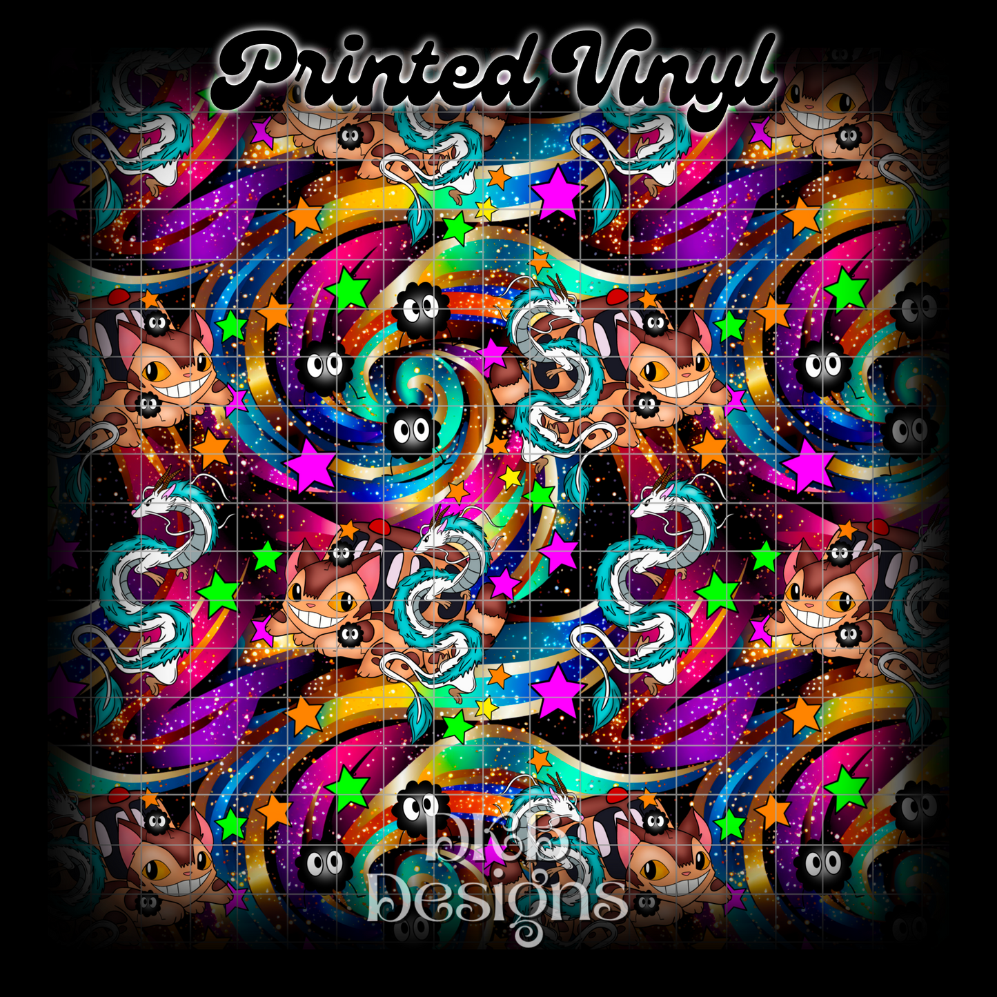 Get in Loser Cat Printed Vinyl