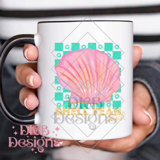 Shell yeah bitch UV DTF