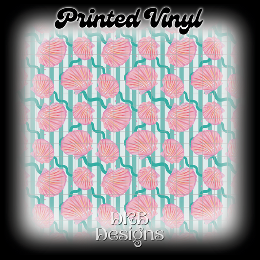 Shell yeah Printed Vinyl