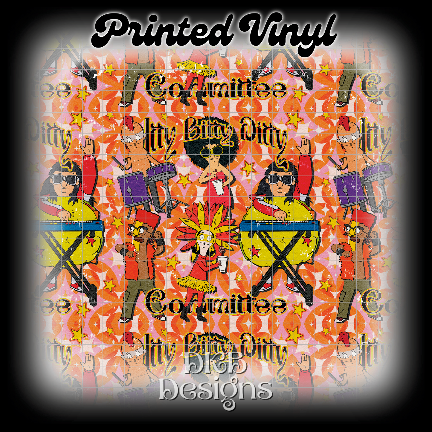 Ditty committee Printed Vinyl