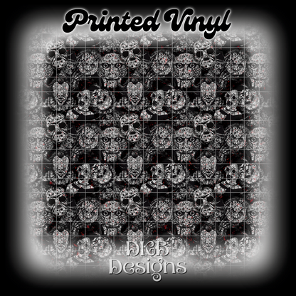Lace horror Printed Vinyl