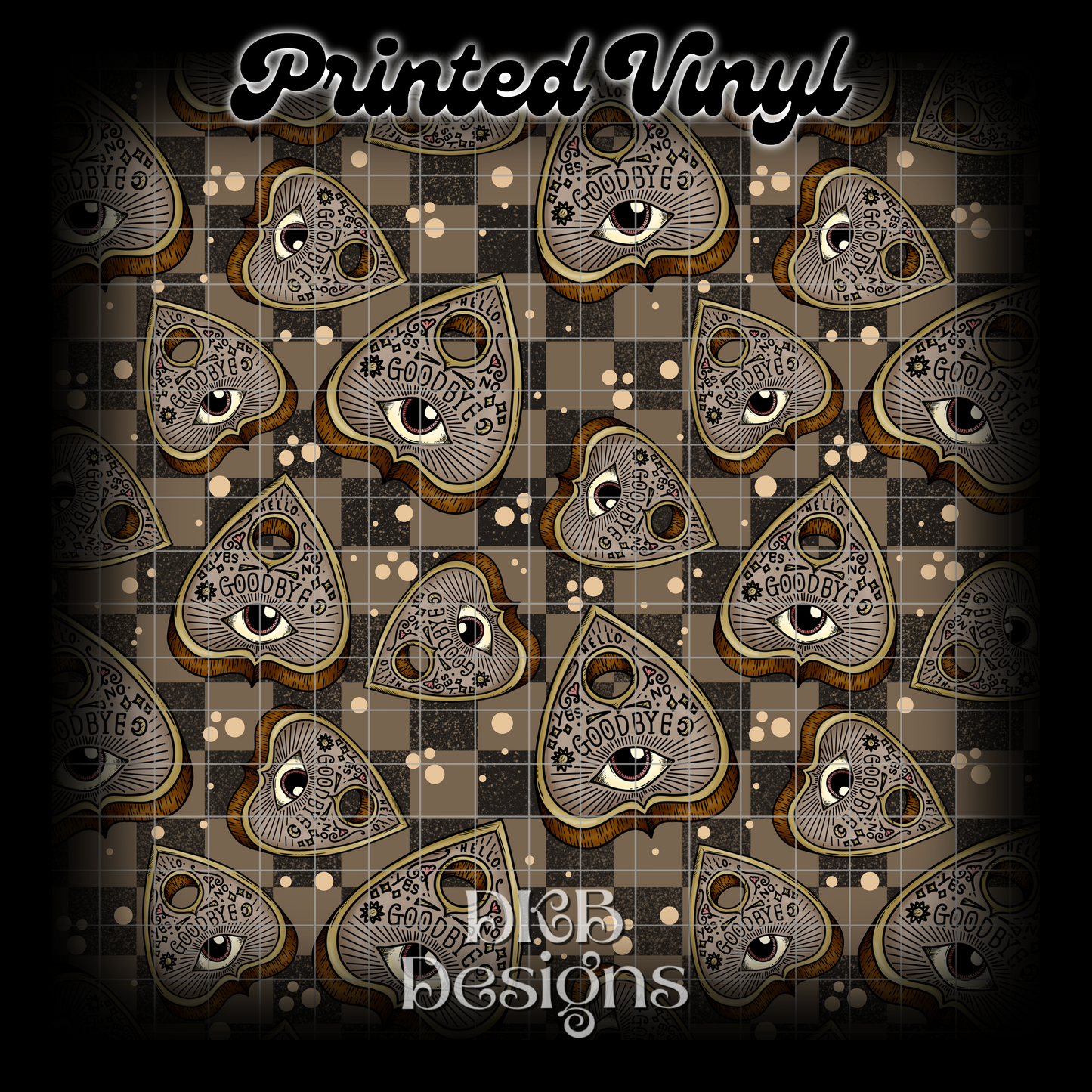 Ghosts & ghouls Printed Vinyl