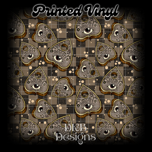 Ghosts & ghouls Printed Vinyl