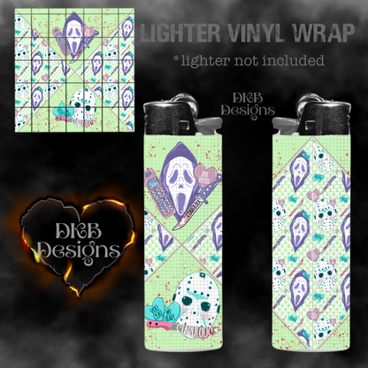 Boys Vday Lighter vinyl wrap