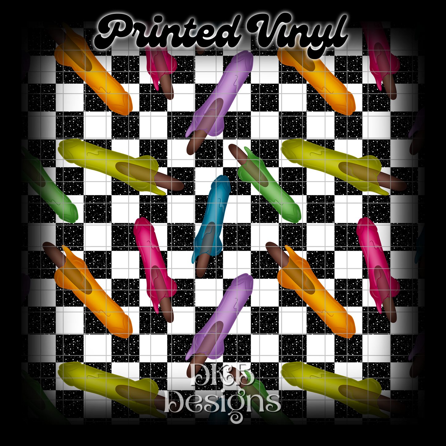 Popsicles Printed Vinyl