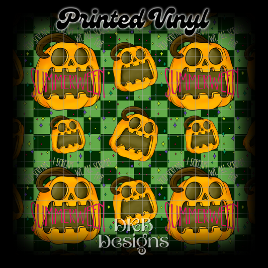 You scream Printed Vinyl