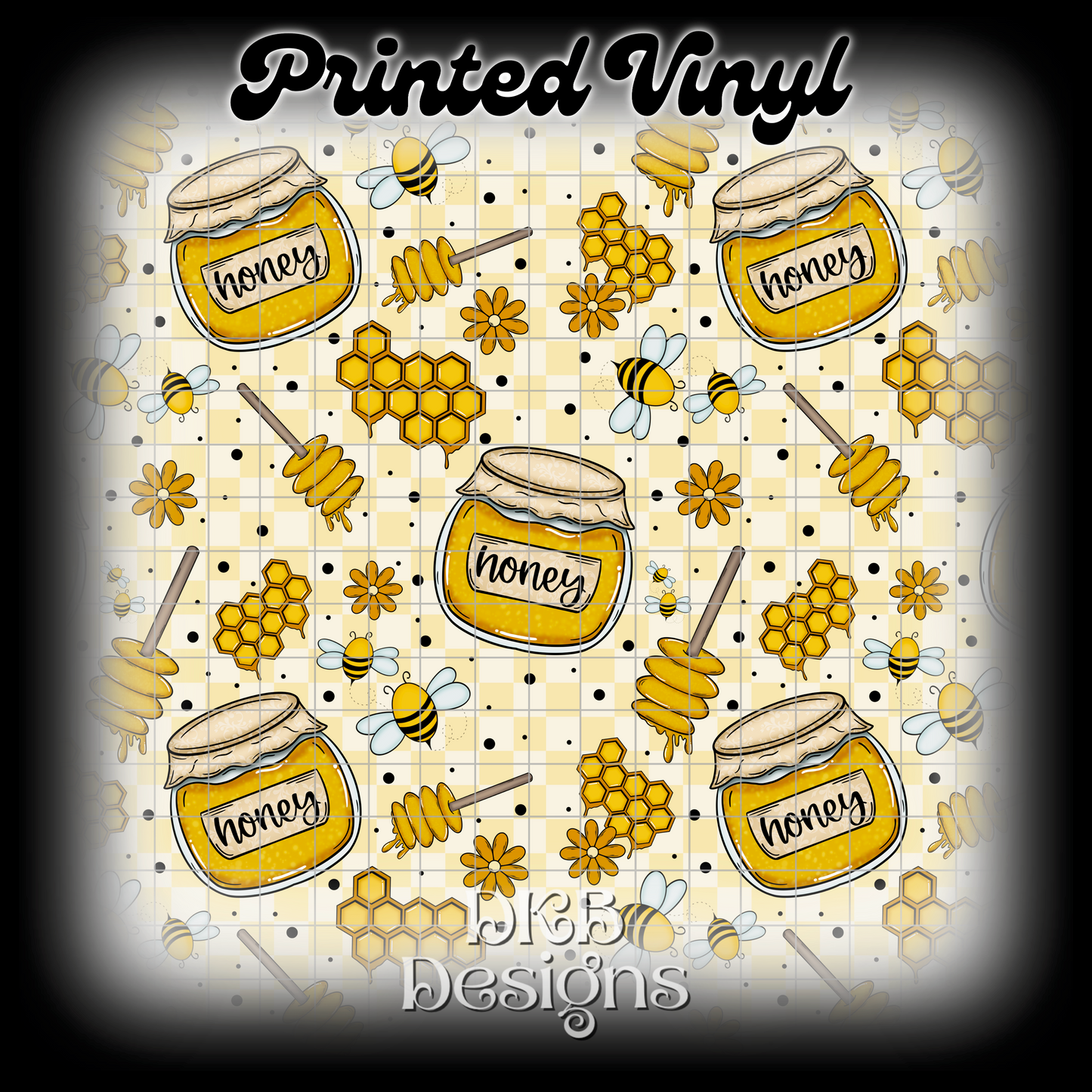 Honey Printed Vinyl