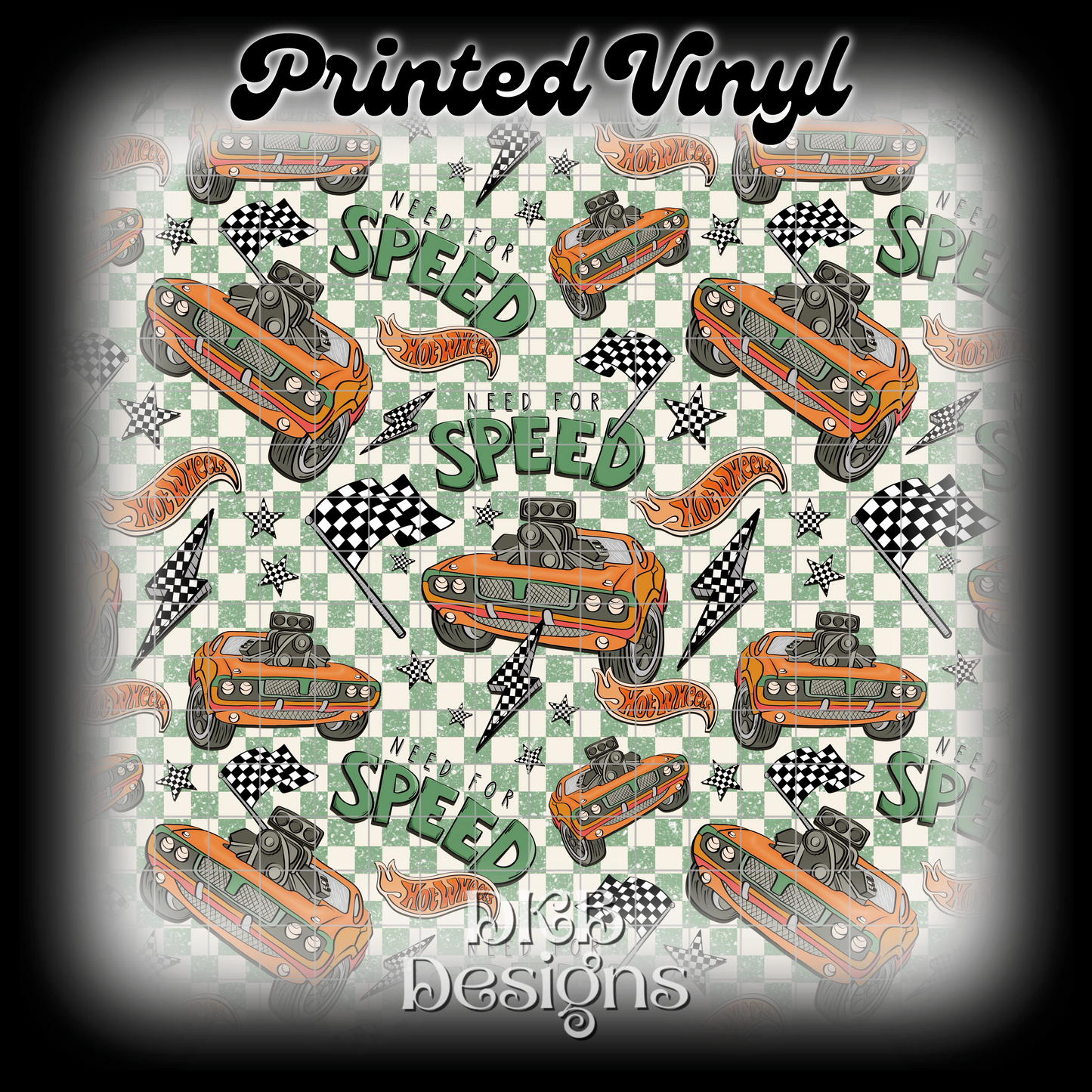 Need for speed Printed Vinyl