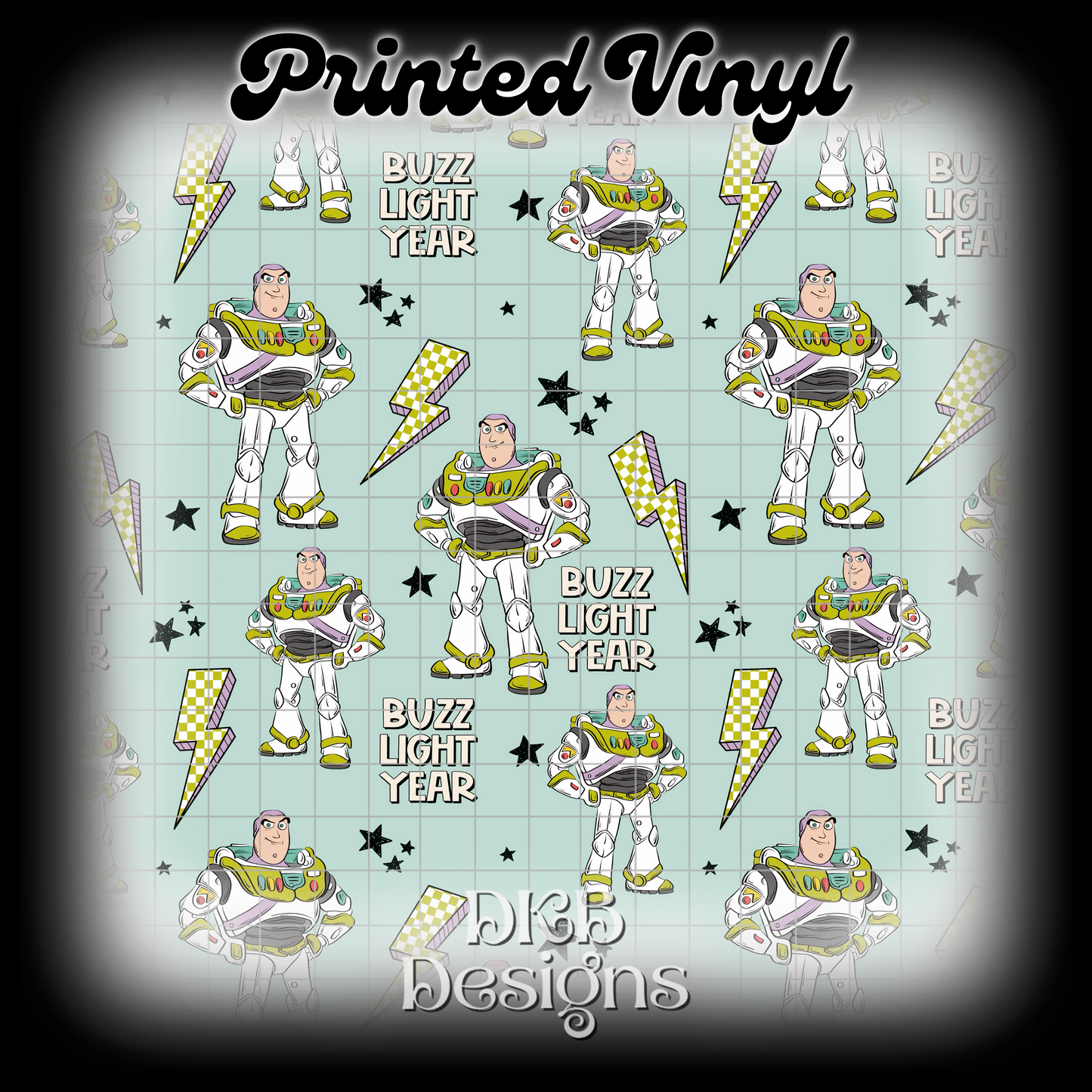 Space ranger Printed Vinyl