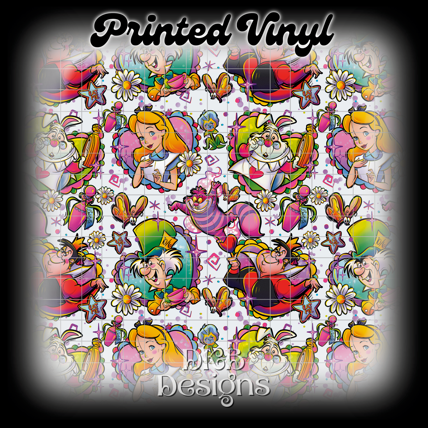 Rabbit hole Printed Vinyl