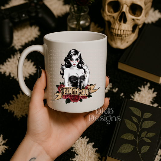 Weird girls club UV DTF