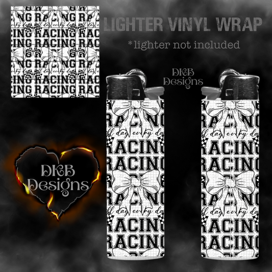 Racing Lighter vinyl wrap