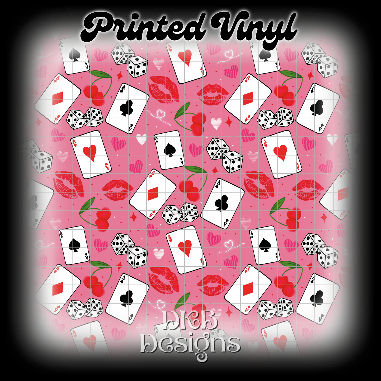 Feelin lucky Printed Vinyl