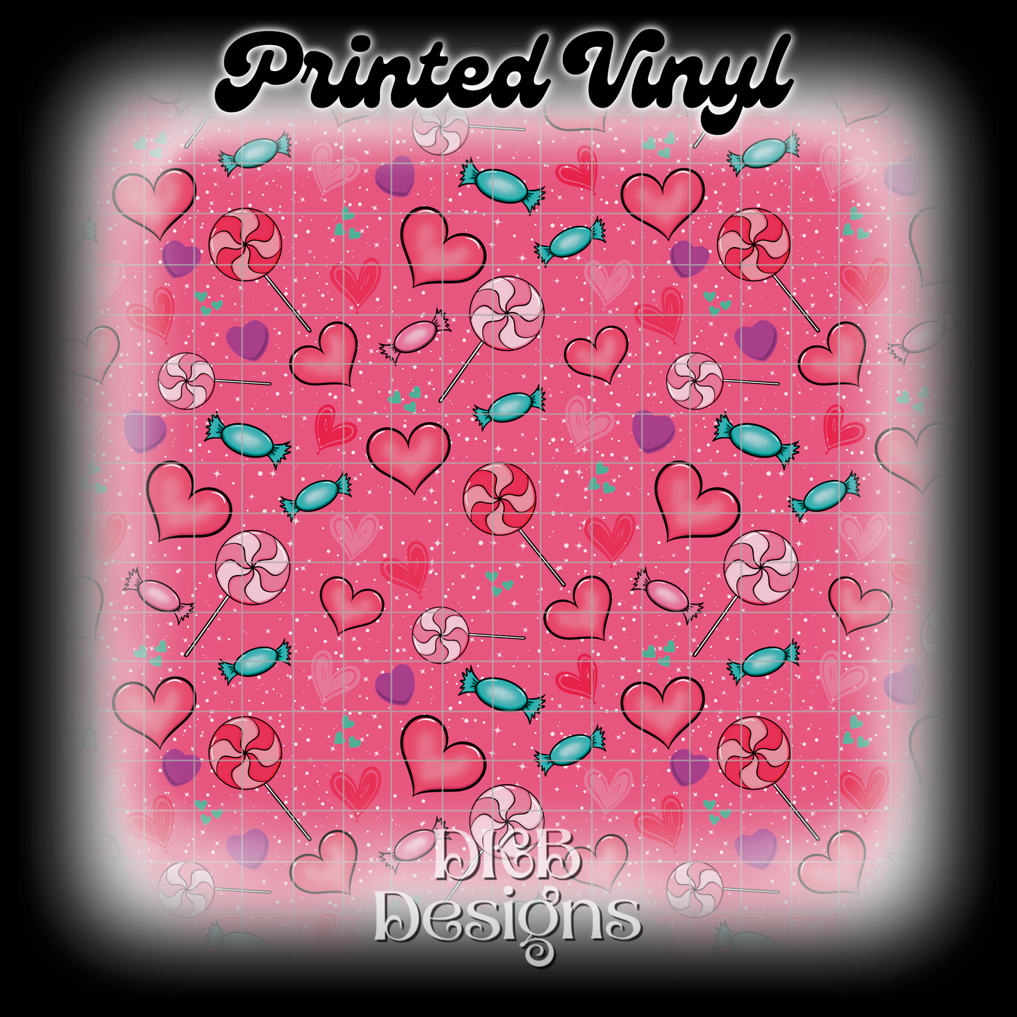 All sugar Printed Vinyl