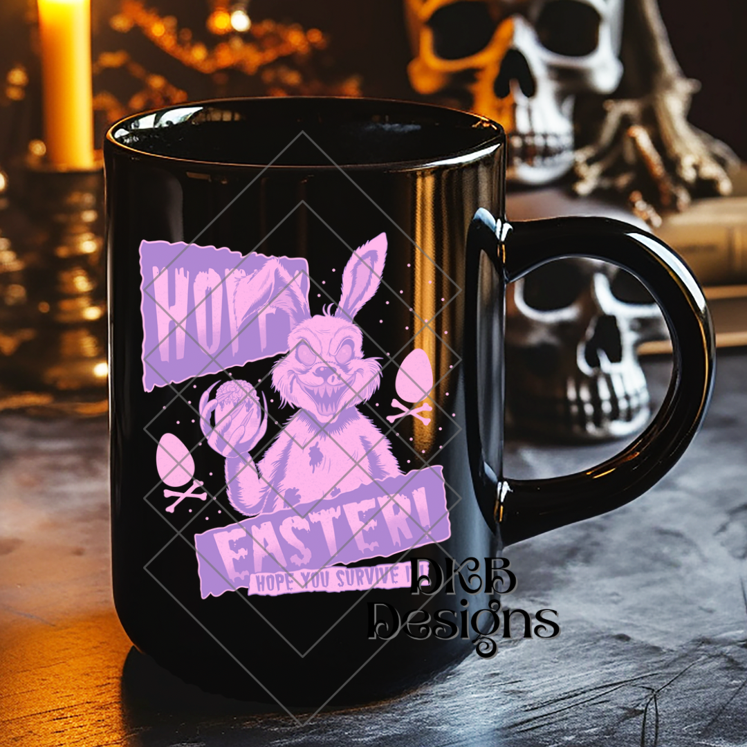 Pastel Horror easter UV DTF