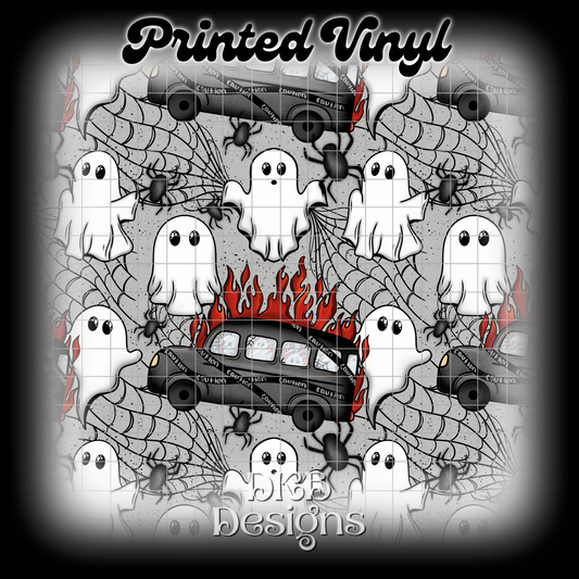 Hell bus Printed Vinyl