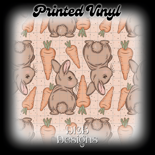 Bunny Printed Vinyl