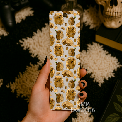 Flower hedgehog UV DTF