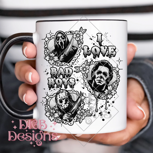 I love bad boys UV DTF