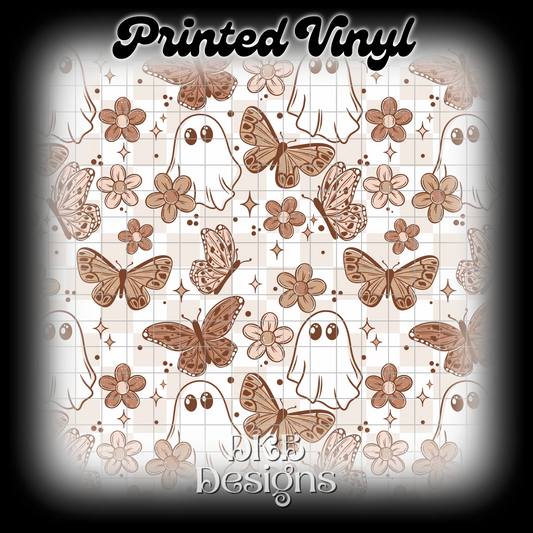 Butterfly ghostie Printed Vinyl