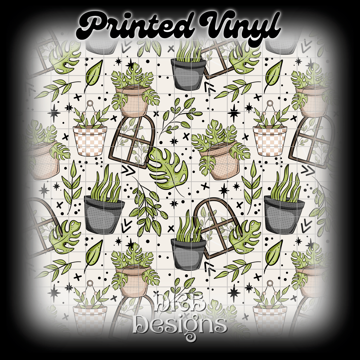 Monstera Printed Vinyl