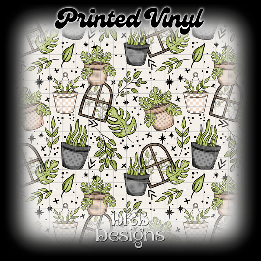 Monstera Printed Vinyl