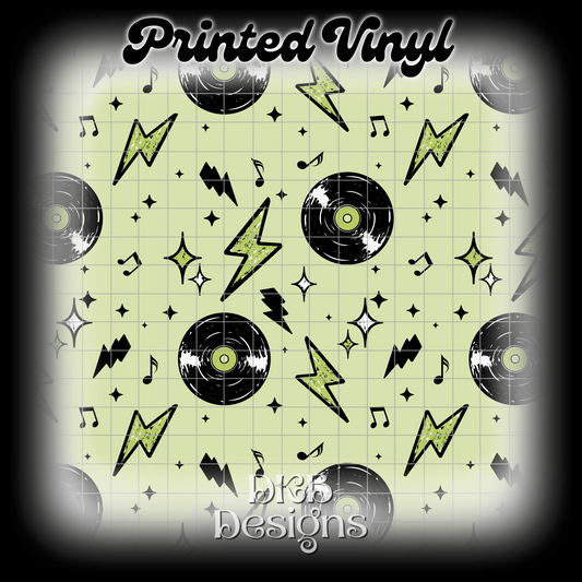 Music helps Printed Vinyl