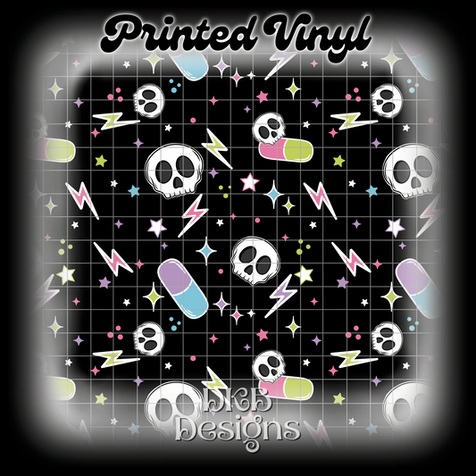 Chill pill Printed Vinyl