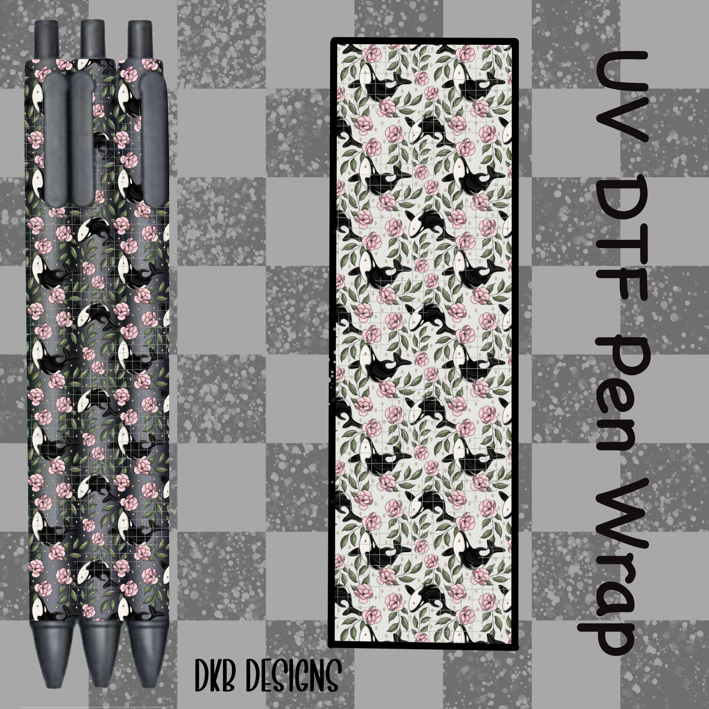 As above so below small UV DTF