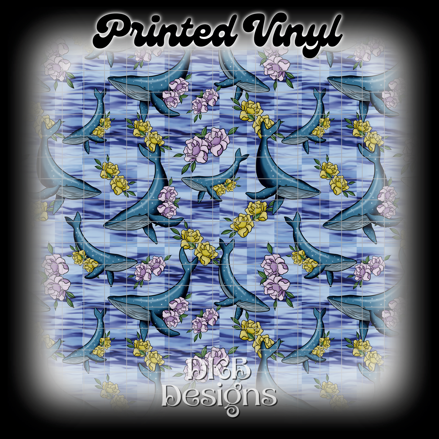 Deep waters Printed Vinyl