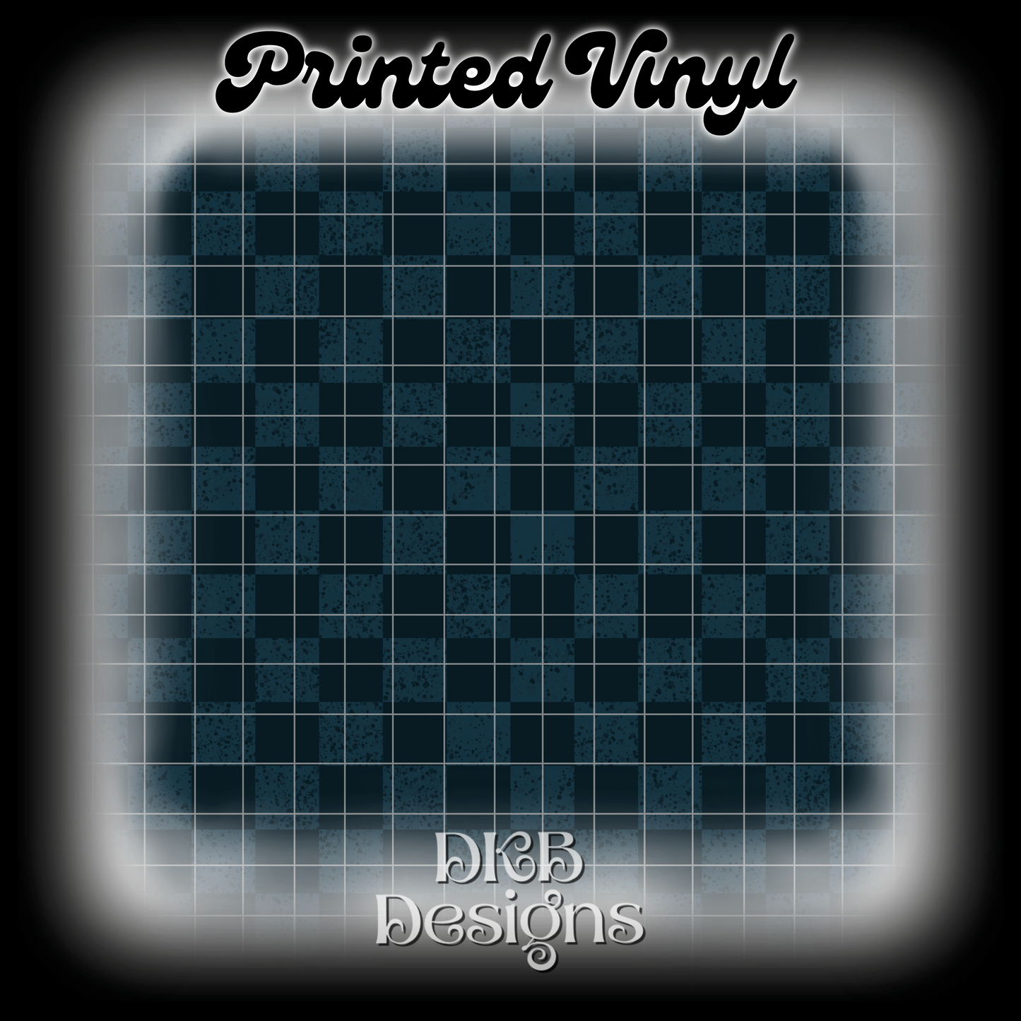 As above so below Checker Printed Vinyl