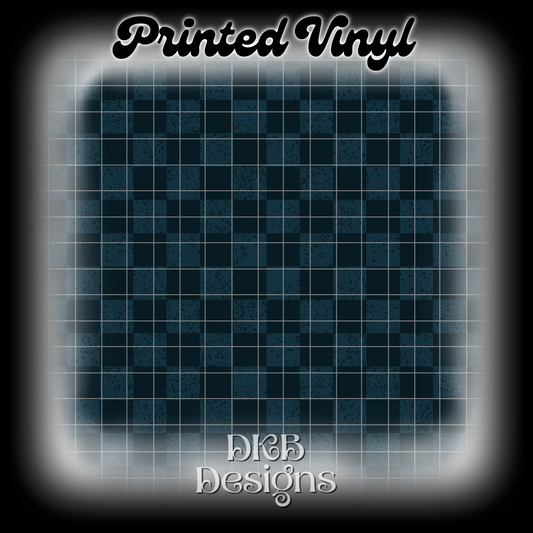 As above so below Checker Printed Vinyl