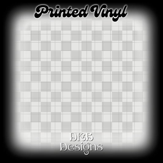 Sea of dreams Checker Printed Vinyl