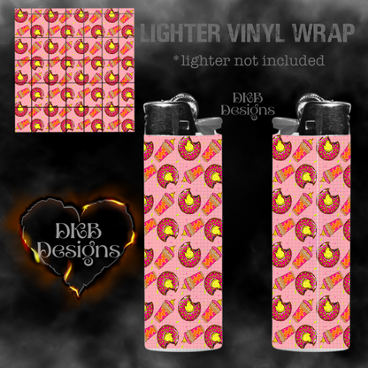 Dd sweets Lighter vinyl wrap