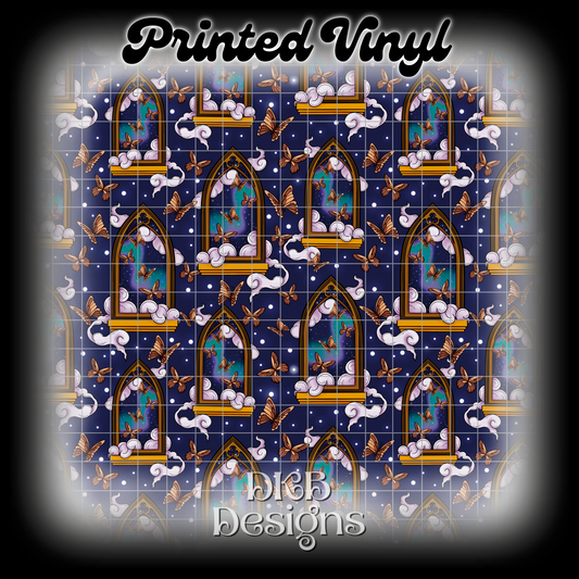 Chaos and moon dust Printed Vinyl