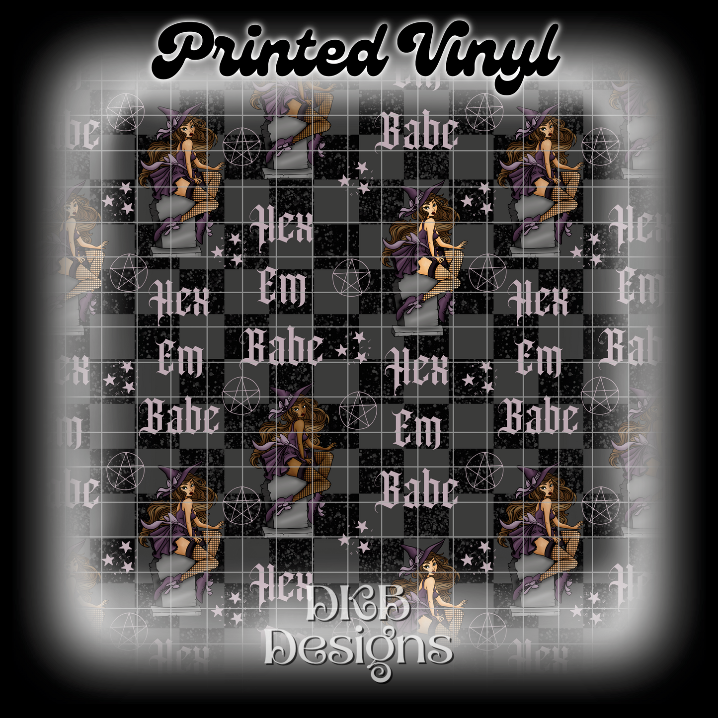 Hex em babe Printed Vinyl