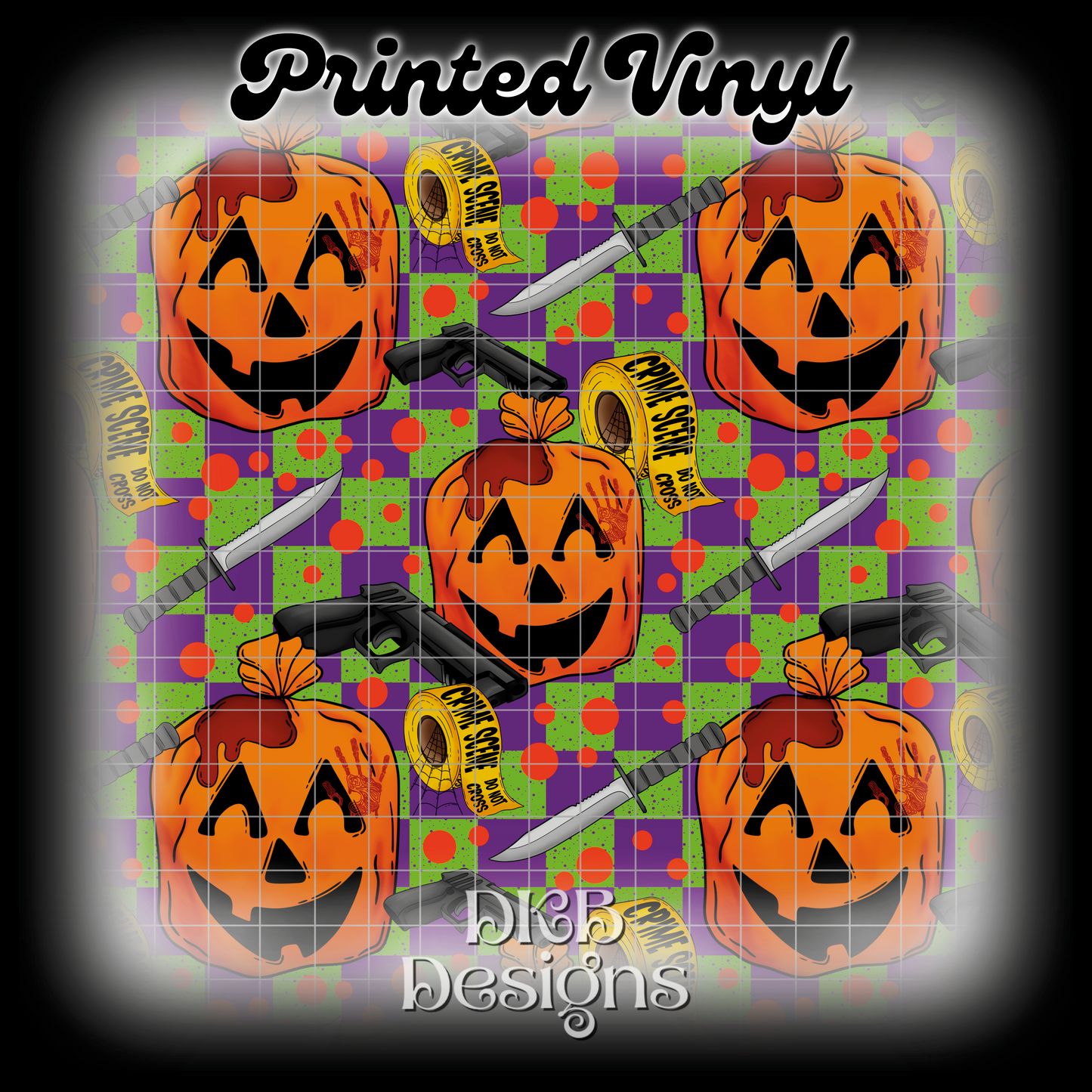 Fall girl Printed Vinyl