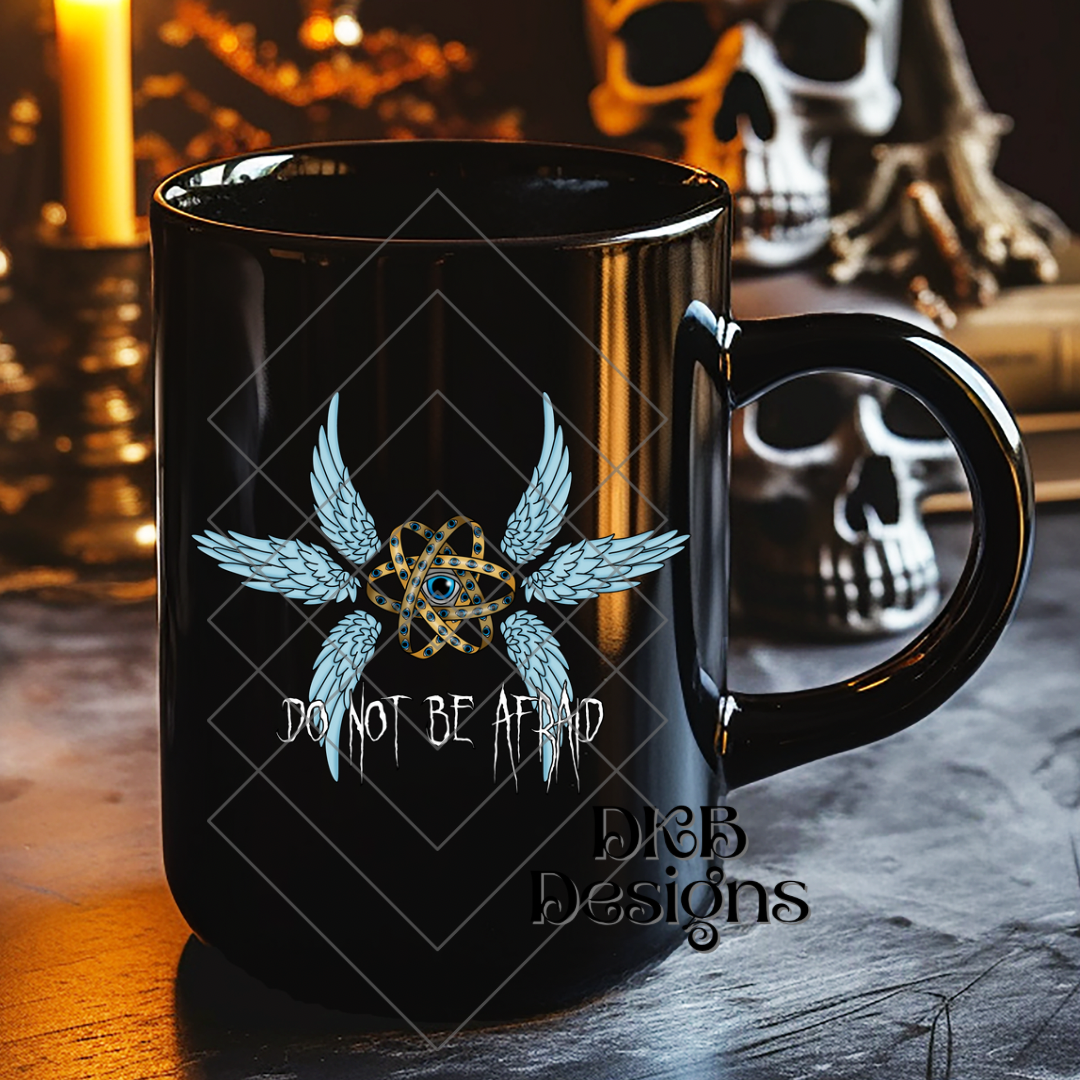 Do not be afraid white UV DTF