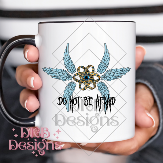 Do not be afraid black UV DTF