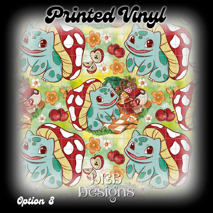 Bulb asaur Printed Vinyl