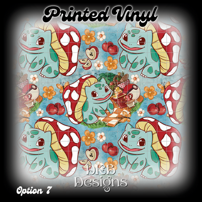 Bulb asaur Printed Vinyl