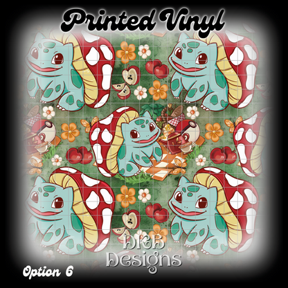 Bulb asaur Printed Vinyl