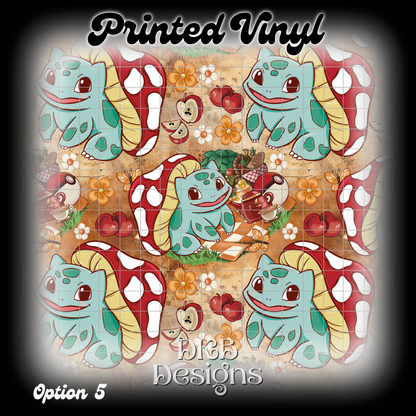 Bulb asaur Printed Vinyl