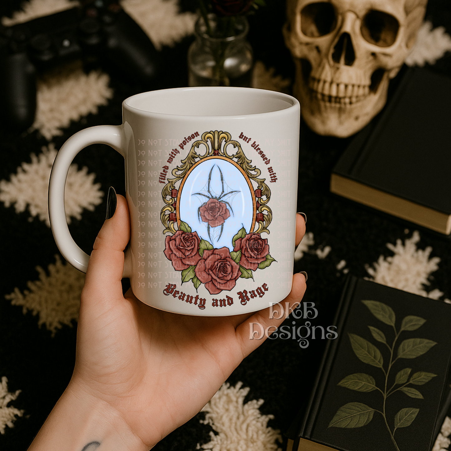 Beauty and rage UV DTF