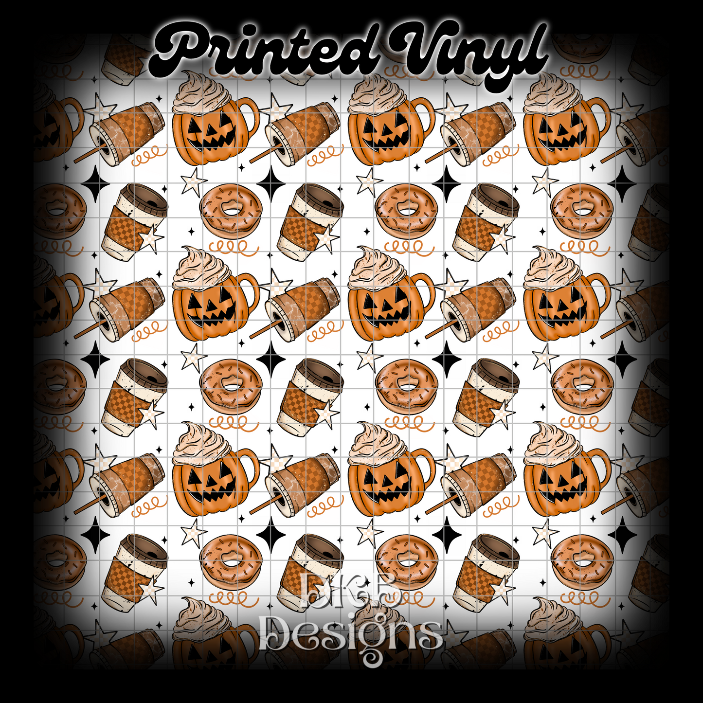 Fall breakfast Printed Vinyl